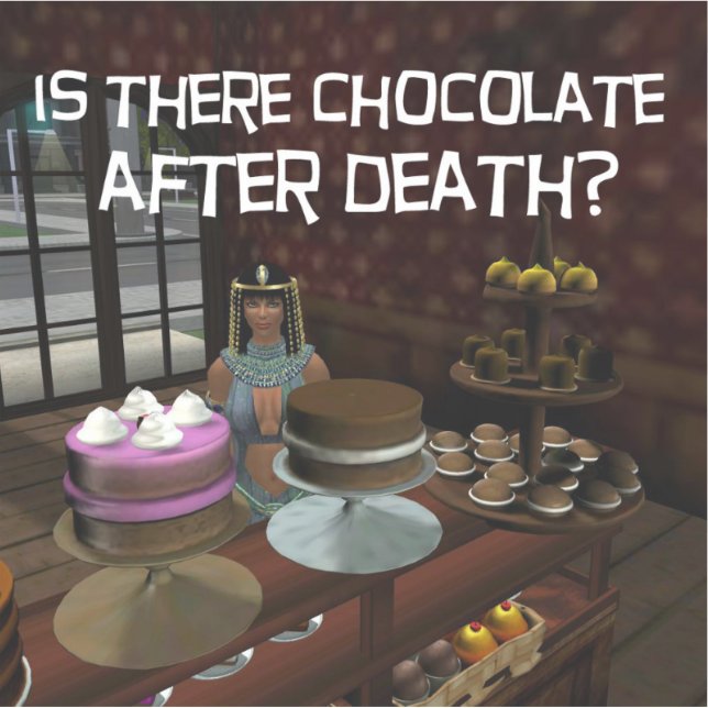 E.J. Gold Is There Chocolate After Death? Vinyl (Front)