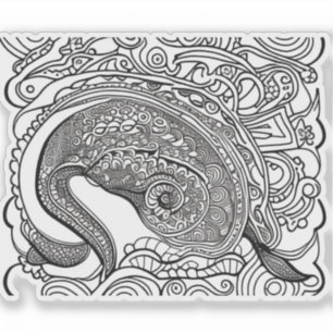 E.J. Gold Peacock Removable Vinyl