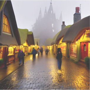 E.J. Gold Shoppers on a Foggy Night Vinyl