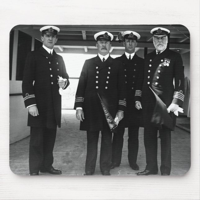 E.J. Smith (Titanic)  Mouse Mat (Front)