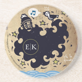 E|K Coaster featuring artist John Fellows