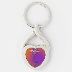 E.L.R. Jones Heart Key Chain
