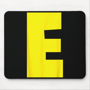 E Letter Chipmunk Group Matching Funny Halloween Mouse Mat