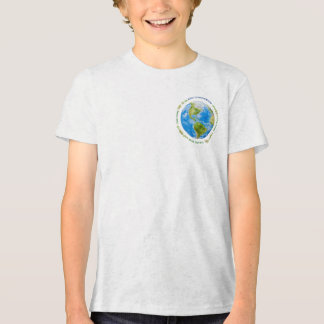 E. Longmeadow Earth Day - 2026 Logo by Anna Baader Tri-Blend Shirt