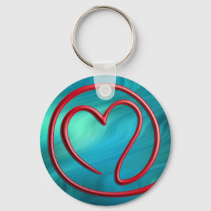 e m a i l 4 y o u bluegreen waves key ring