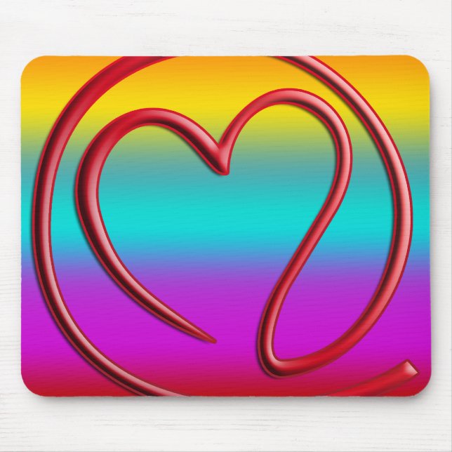 e m a i l 4 y o u | coloured linear mouse mat (Front)