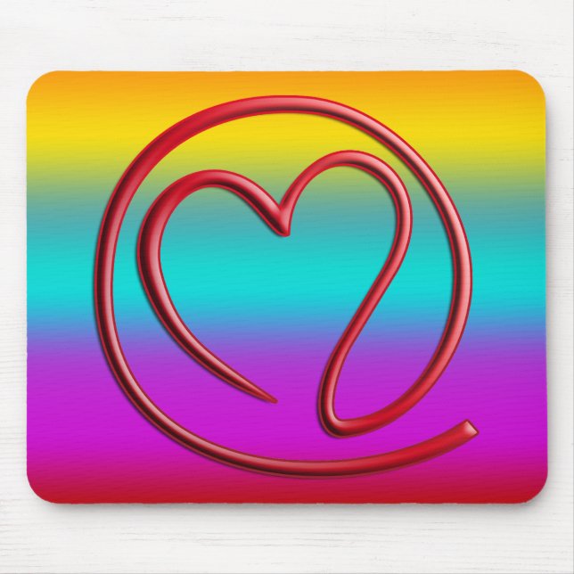 e m a i l 4 y o u | coloured linear mouse mat (Front)