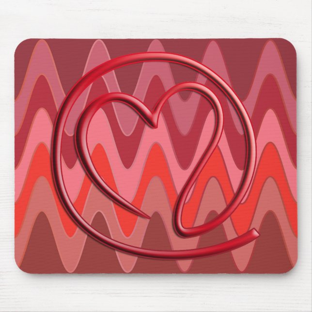 e m a i l 4 y o u | sinus red mouse mat (Front)