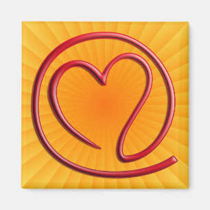 e m a i l 4 y o u   yellow radial magnet