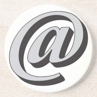 E-mail symbol 3D Coaster