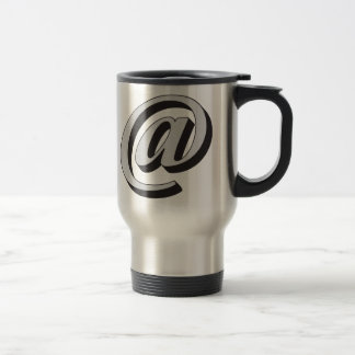 E-mail symbol 3D Travel Mug