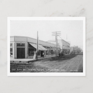 E. Main St., Turlock, California Vintage Postcard