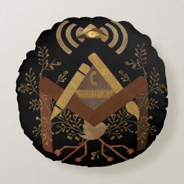 e-Mason 2014 Round Cushion (Front)