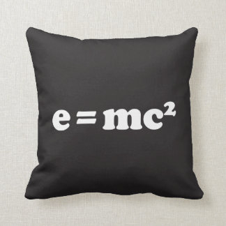 e = mc2 cushion