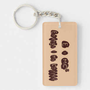 E = MC2 KEY RING