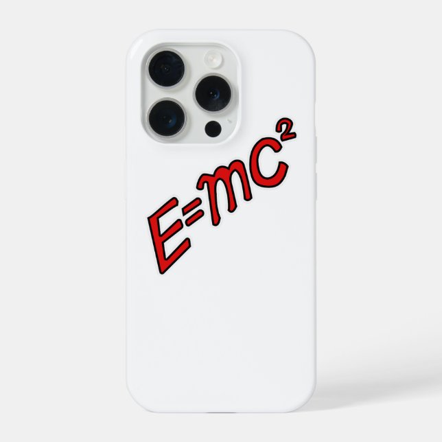 E = mc² – Genius Mode On iPhone Case (Back)