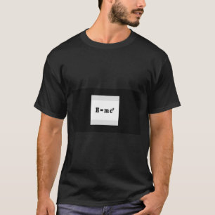 E=mc² Physics T-Shirt Einstein's Mass-Energy Equ