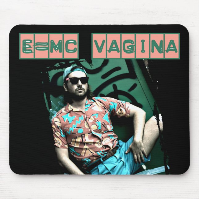 e=mcvagina mouse mat (Front)