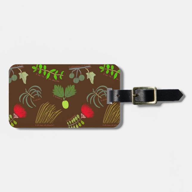E Ola Loa Luggage Tag (Front Horizontal)
