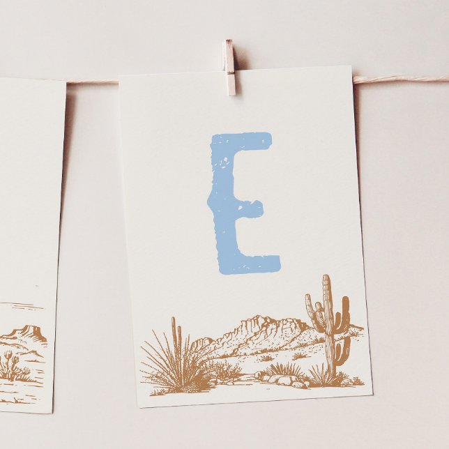 "E" ONE Western High Chair Banner Card (Creator Uploaded)