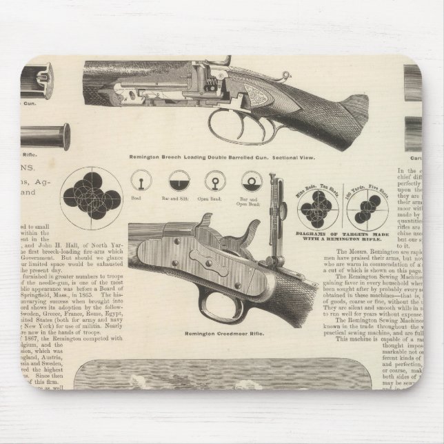 E Remington and Sons Mouse Mat (Front)