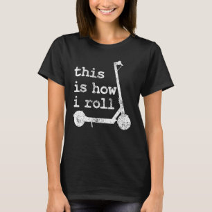 E Scooter Kick Electronic T-Shirt