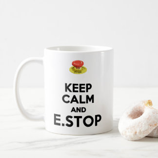 E STOP COFFEE MUG