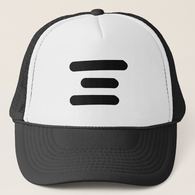 E TRUCKER HAT (Front)