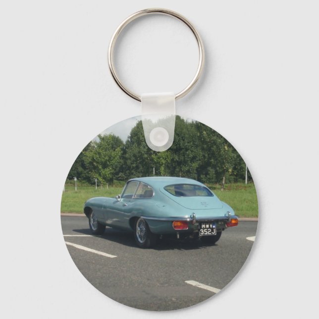 E-Type Jag Coupe Key Ring (Front)