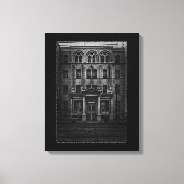 E.W. Gillett Building No 1 with Border Canvas Print (Front)