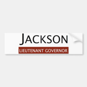 E.W. Jackson Lieutenant Governor Bumper Sticker
