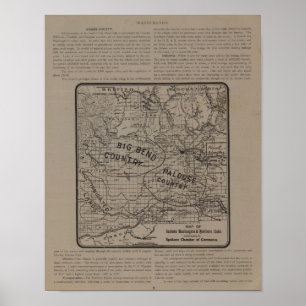 E Washington, N Idaho Poster
