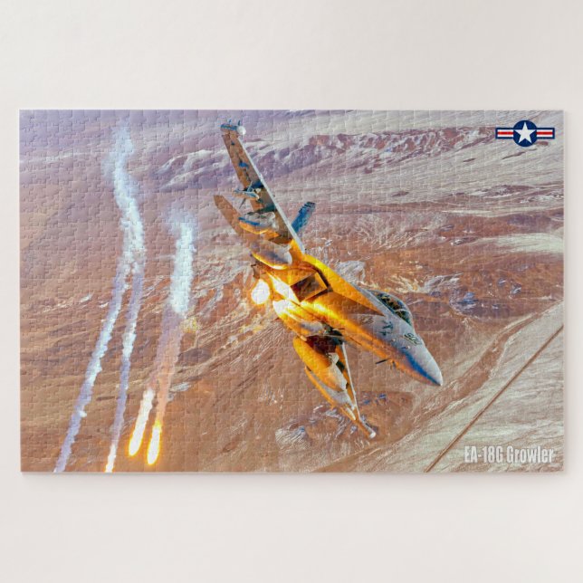 EA-18G GROWLER (20x30 INCH) Jigsaw Puzzle (Horizontal)