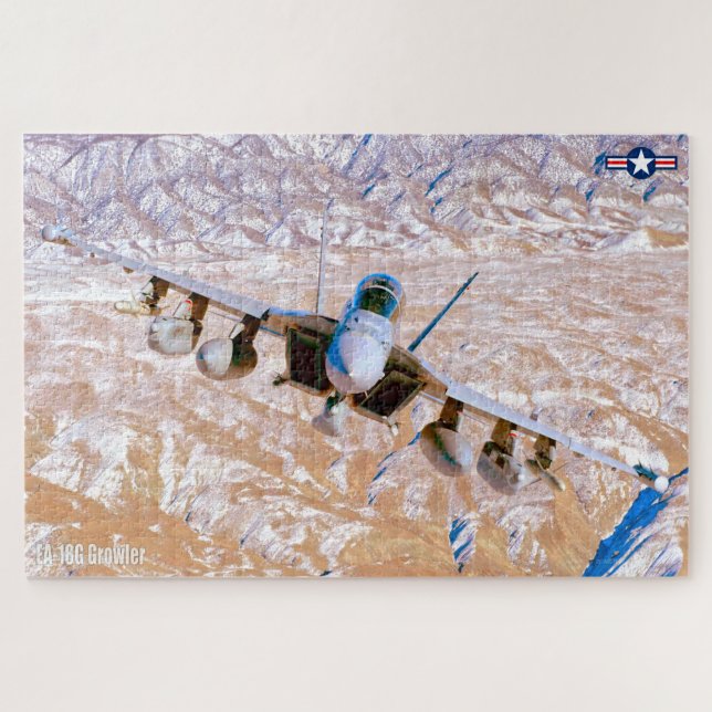 EA-18G GROWLER (20x30 INCH) Jigsaw Puzzle (Horizontal)