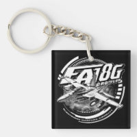 EA-18G Growler Acrylic Keychain Acrylic Keychain