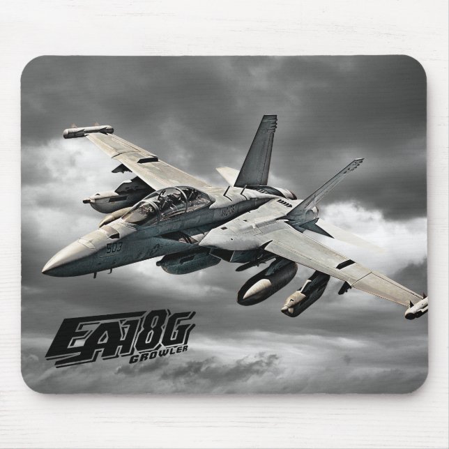EA-18G Growler Mouse Pad Mousepad (Front)