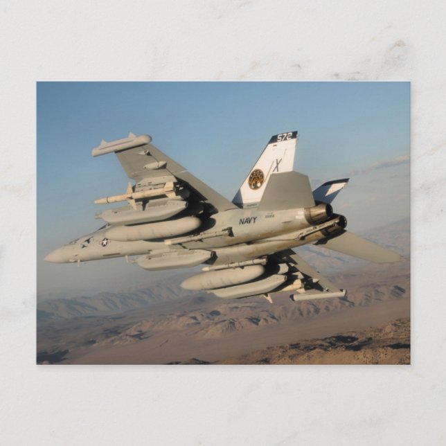 EA-18G Growler Postcard (Front)