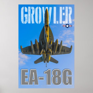 EA-18G GROWLER POSTER