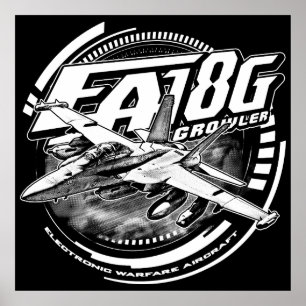 EA-18G Growler Poster Poster
