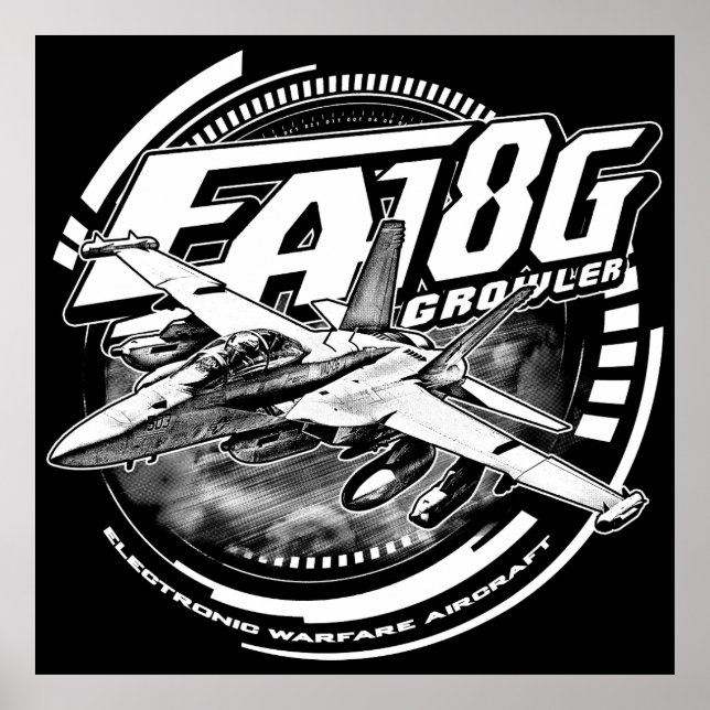 EA-18G Growler Poster Poster (Front)