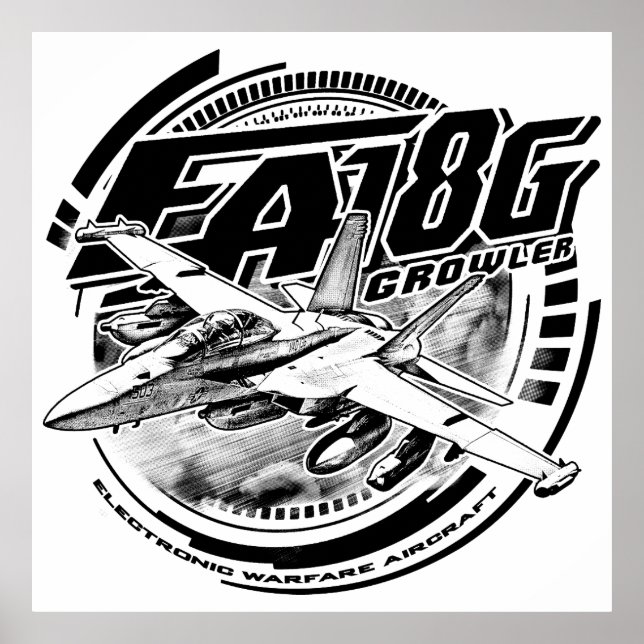EA-18G Growler Poster Poster (Front)