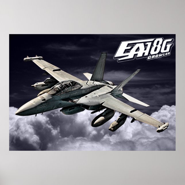 EA-18G Growler Poster Poster (Front)