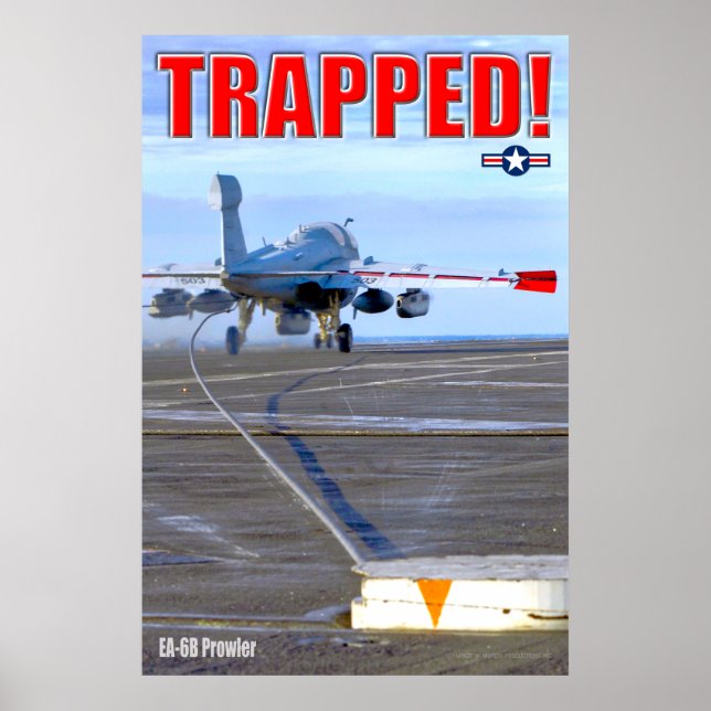 EA-6B PROWLER - TRAPPED! POSTER (Front)