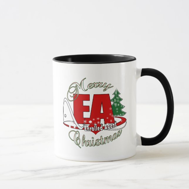EA CHRISTMAS  Enrolled Agent Mug (Right)