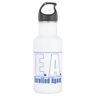 EA LOGO1 ENROLLED AGENT 532 ML WATER BOTTLE