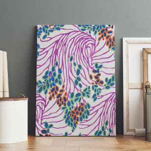 EA Séguy botanical Premium Wrapped Canvas 