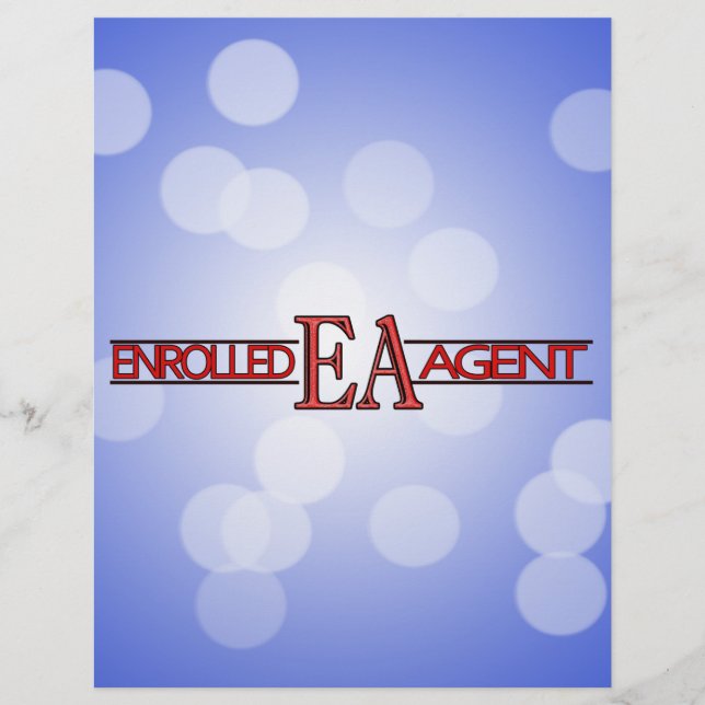 EA SPECIALIST LOGO ENROLLED AGENT (Front)