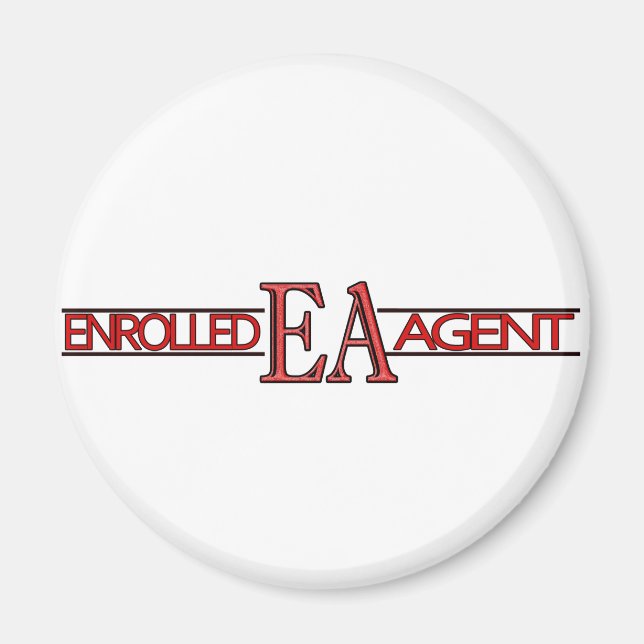 EA SPECIALIST LOGO ENROLLED AGENT MAGNET (Front)