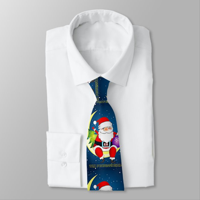 EA TAX PROFESSIONAL SANTA TIE (Tied)