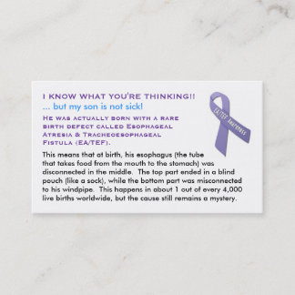 EA/TEF Cards for Boys